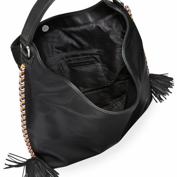 Rebecca Minkoff HSP7ECAH37 Chase Large Hobo Multi-colored Side Stitching - Picture 3 of 9